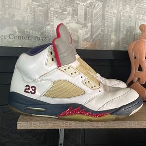 Size 11 - Jordan 5 Retro Olympic “Independence Day”